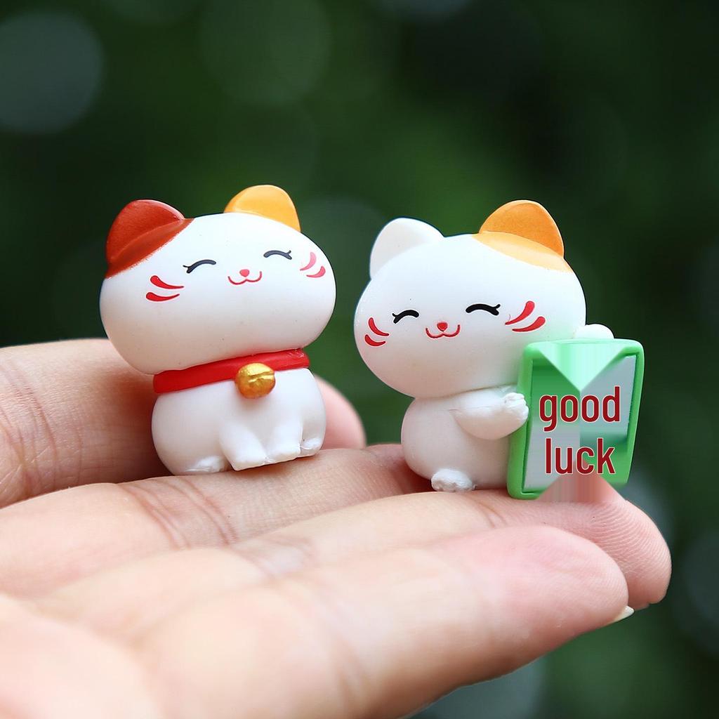 National Tide Lucky Cat Series: Trendy Cute Granules Figurines - Blind Box Cultural Gifts & Ornaments