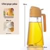Dual-Function Leak-Proof Glass Oil Sprayer & Pourer for Kitchen