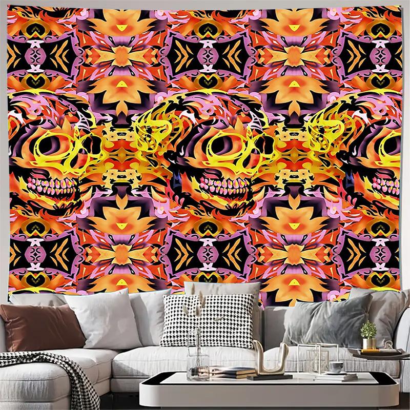 

Bohemian Wall Tapestry Aesthetic Room Decor Nature Landscape Tapestry Tribal Wall Hanging Dorm Room Decor Vintage Throw Blanket 74x94cm(29x37in)
