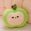 Squishy Red or Green Plush Toy Pillow Stuffed Soft Fruit Doll Cute Huggable Pillow Kids Christmas Birthday Gift