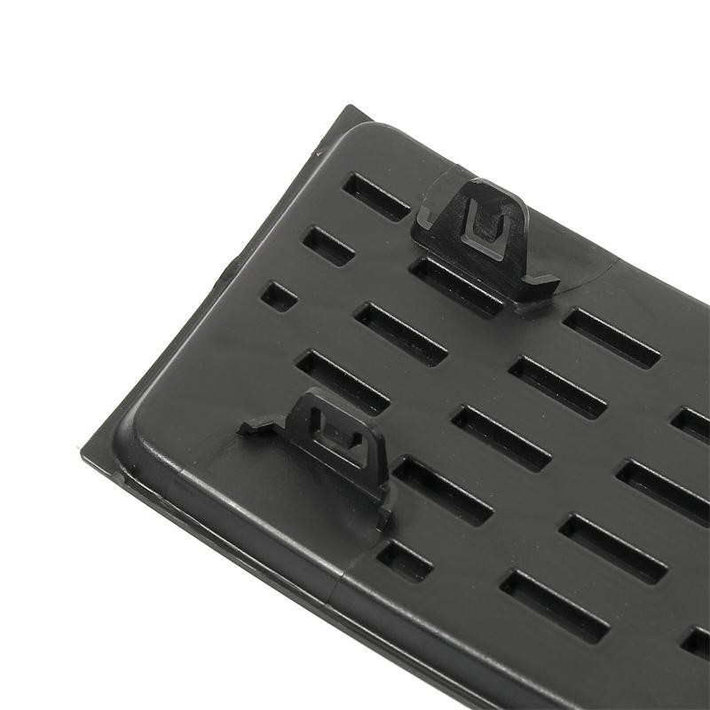 1 para czarnych matowych kratek świateł przeciwmgielnych zderzaka przedniego samochodu do Dodge Journey 2014 2015 2016 2017 - 68079853AB