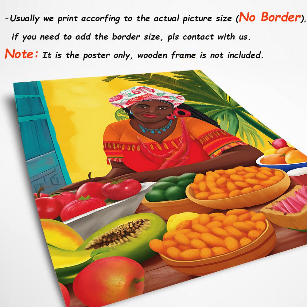 South America Colombia Travel Posters Street of Cartagena De Indias Landscape Prints Canvas Painting Wall Art for Living Room