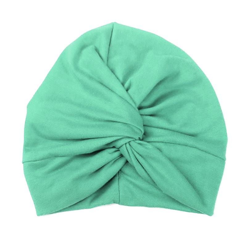Cute Baby Hat Cotton Soft Turban Knot Summer Hat Newborn Cap For Baby Girls