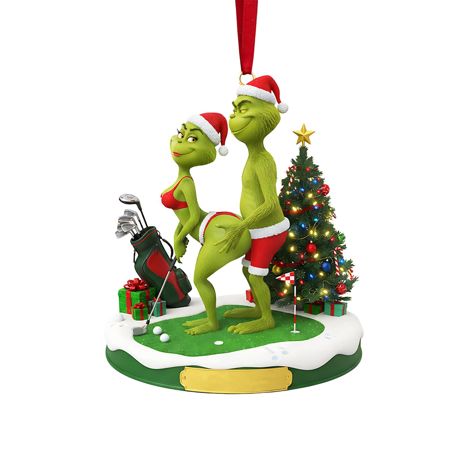 

Christmas Tree Hanging Decoration Sports Car Decoration Flat Decoration Pendant One Size белый