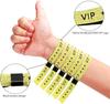 50/100pc VIP Wristbands Party Wristbands Cloth Wristbands Armbands for Events VIP Bracelets Wedding Party Events Concerts Fairs