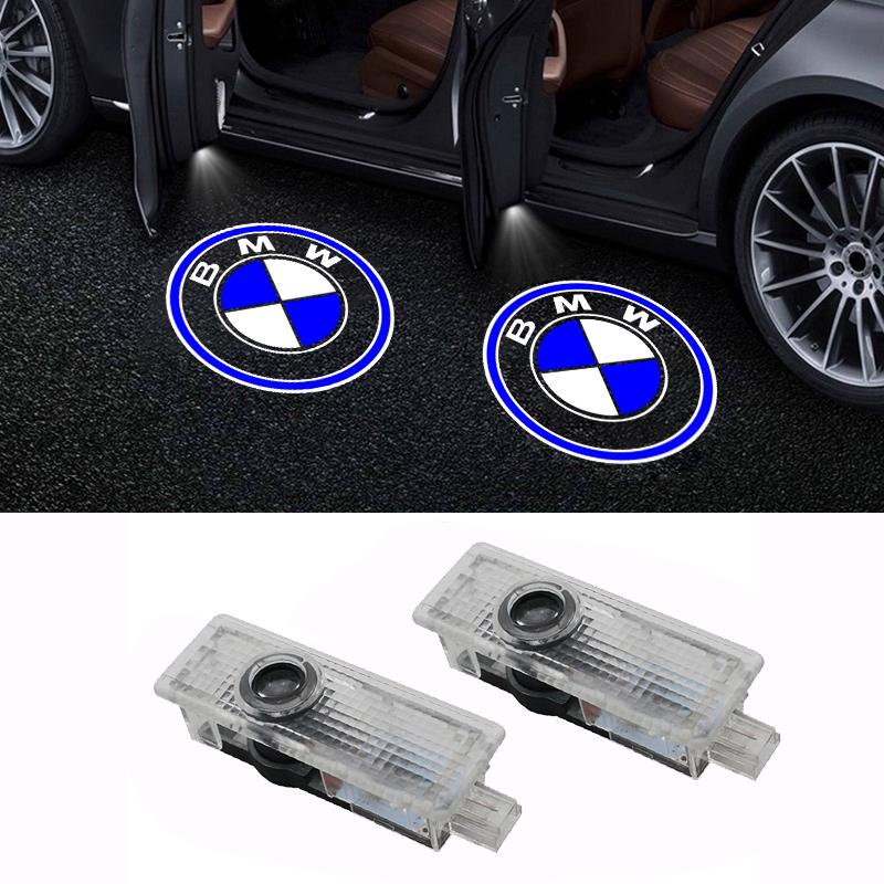 2Pcs For BMW X1-X6 Series E81 E82 E87 E88 F20 F21 20-18 Projector G11 G12 G30 G31 Car LED Welcome Light Is Suitable Accessory