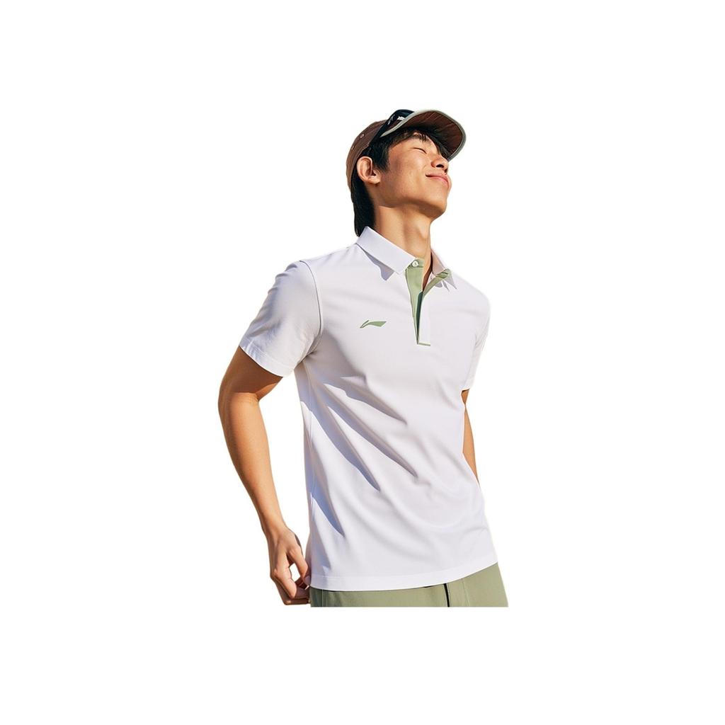 Li-Ning Quick-Dry Short Sleeve Polo Shirt Men Tops APLU797-4