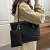 Leopard Print Women Shoulder Bag For Commuting Daily Used Casual Tote Bag Large Capacity Ladies Handbags And Purses