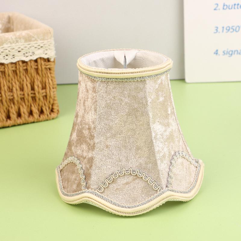 1 Piece Home Lighting Accessories Fabric Lampshade Simple Chandelier Lampshade Shell Cover Diy Decoration