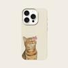 Cute Cartoon Cat Pattern Phone Case For iPhone 17 Air 16 15 14 13 12 11 Pro Max 15 14 Plus X XR XS Max Protection Soft Cover