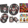 Day of The Dead Disposable Party Supplies The Nightmare Before Christmas Theme Birthday Party Plates Tableware Set for Halloween