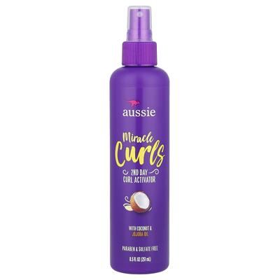 Miracle Curl, 2Nd Day Curl Activator with Coconut and Jojoba Oils, 251 Ml (8.5 Fl Oz)