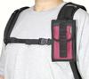 GenoPro Smartphone Pouch R Easily Attaches To Backpacks and Perfect for (Wine Red) - Bags, Walking.