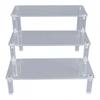 Desktop Storage Acrylic Display Stand Transparent Storage Rack Elegant Display
