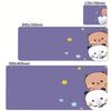 Large Kawaii Deskmat Game Mousepad BuBu DuDu Kawaii Mouse Pad With Lockedge Desktop Mat Size For Game Keyboard Pad For Gamer