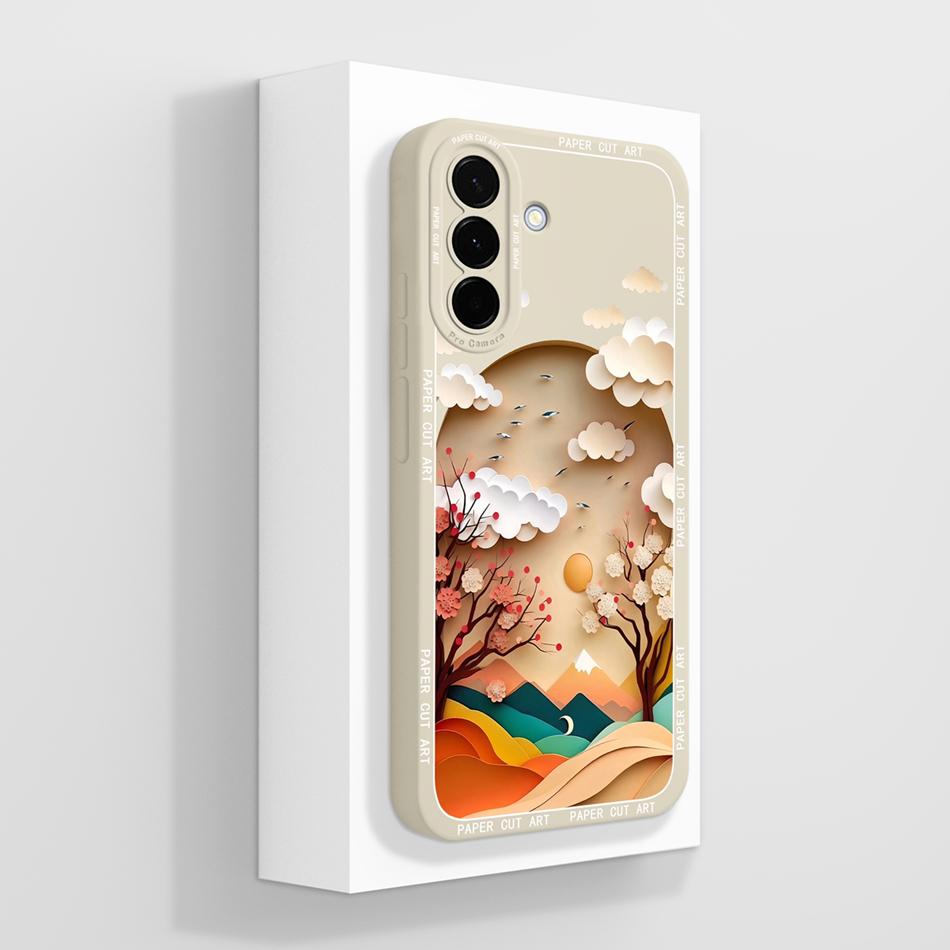 For Samsung Galaxy A37 A57 Phone Case Minimalist Style Camera Protection Back Cover Soft Liquid Silicone Anti Drop Bumper Funda