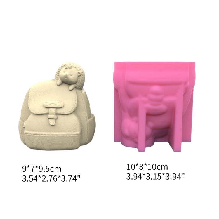 DIY Concrete Flower Pots Resin Mold Pen Holder Resin Mold Desktop Decoration