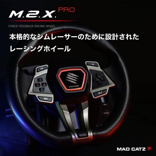 Mad Catz M.2.X. Pro Force Feedback Racing Wheel, 2-Year Warranty, TTRNPCINWH000-1J