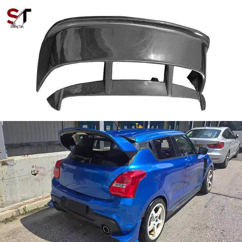 

Suzuki Swift ZC33S SWK Style Carbon Fiber Rear Spoiler Upgrade Fiberglass