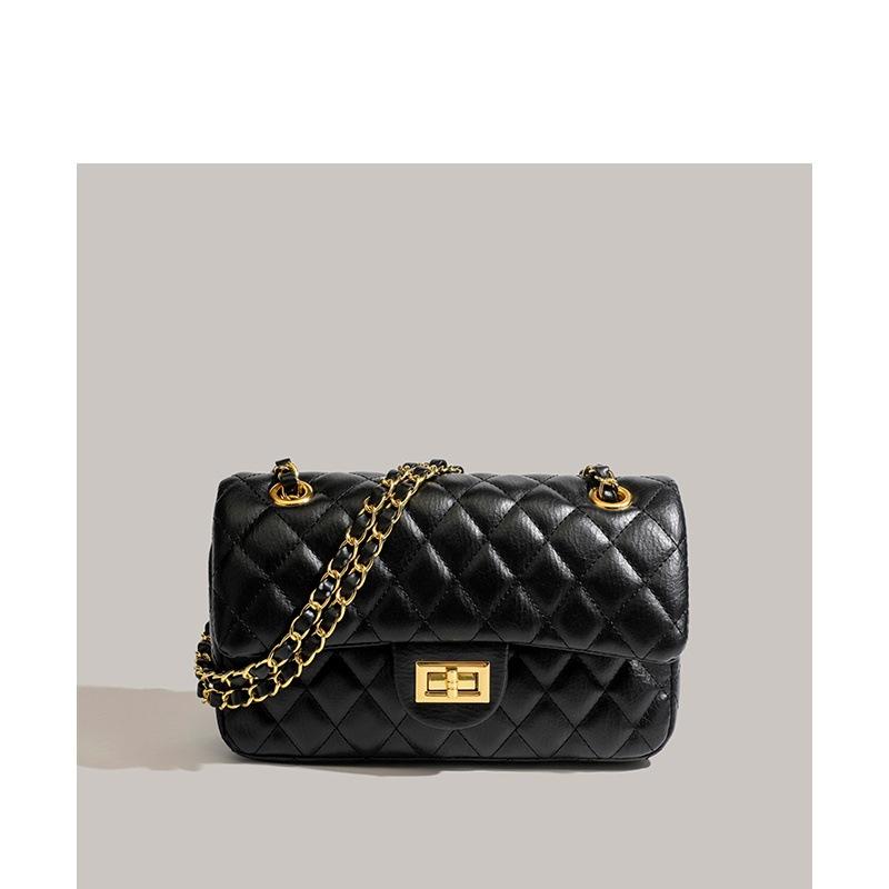 Dámská kabelka Pokročilý smysl Malá vůně Kabelka Diamantový řetízek Kabelka Dámská crossbody taška přes rameno