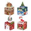 4 Sets Of Christmas Gifts In Different Styles Christmas Theme Party Surprise Money Gift Box Gifts