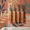 Wall Planter For Indoor Plants Wood Wall Decor Bedroom Living Room Wooden Wall Vases For Dried Flowers And Faux Greenery Plants