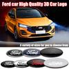 New 2026 Car Sticker 12.5-14.5-17.5-22.5cm Car Front Grille Logo Trunk Accessories Hood Sticker For Ford Focus mk2 mk3 Fiesta mk