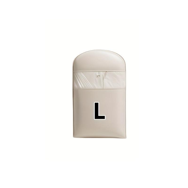 

1 шт. Компрессионный пылезащитный чехол для пуховика, Пылезащитный мешок для одежды для гардероба, Новые прозрачные подвесные сумки с окошком, Подходят для спальни