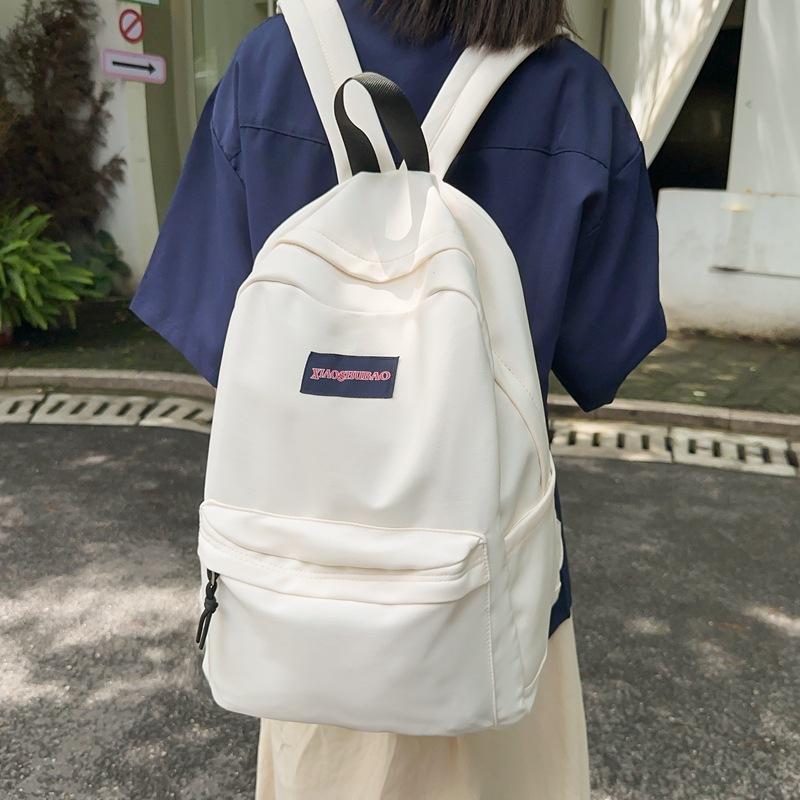 This Backpack Is A Fashionable Student Backpack for Both Men and Women, Simple and Versatile, with A College Style for Casual Travel