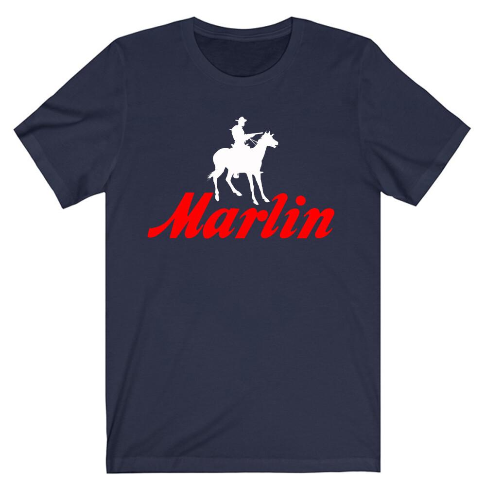Marlin Gunmaker Guns Firearms Rifles Men s Navy Blue T-Shirt S-5XL Unisex T-Shirt M