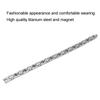 Magnetic Therapy Bracelet Titanium Steel Arthritis Pain Fatigue Relief Magnetic Bracelet Silver