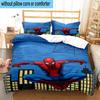 3pcs Spider 3pcs Bedding,Including 3pcs Duvet Cover And 2pcs Pillowcases Perfect for Christmas,Ideal for Bedroom, Dormitory