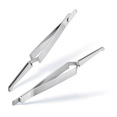 Dental Pinzetten mit umgekehrter Wirkung - Gezahnte Spitze für Bukkalröhrchen & kieferorthopädische Brackets | Kieferorthopädische Zangen aus Edelstahl