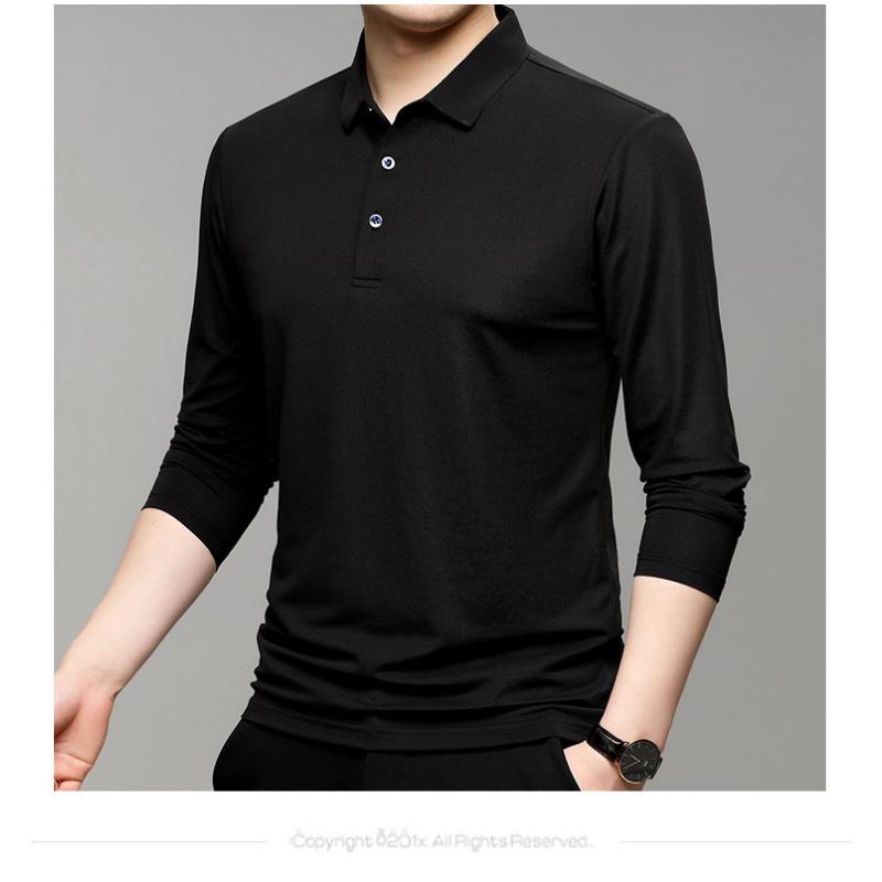 

Повседневные бархатные утолщенные футболки с длинными рукавами для мужчин, рубашки для пап среднего возраста, мужские нижние рубашки, мужская одежда 3XL