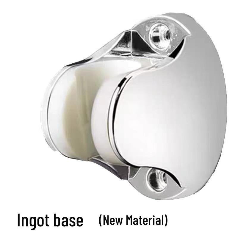 Universal No-Drill Shower Bracket: Handheld Spray Hose Rack with Fixed Exposed Mount