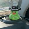 DIY Diamantwerkzeug Hut Ente, Auto Halterung, Ornamente, Lustige Mehrfarbige Bastelarbeiten, Klebestifte, Handgemachte Dekorationen