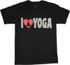 I Love Yoga T-shirt Mens Graphic Tee Clothing Apparel Accessories Gifts