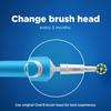 Oral-B ORİJİNAL Cross Action Elektrikli Diş Fırçası Yumuşak Yedek Başlıkları Vitalty, Pro, Smart Serileri İçin, 2 yedek