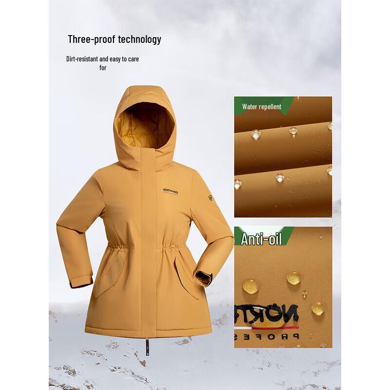 NORTHLAND Wangxi Women's 3-Proof Insulated Padded Jacket NPJFH2542E