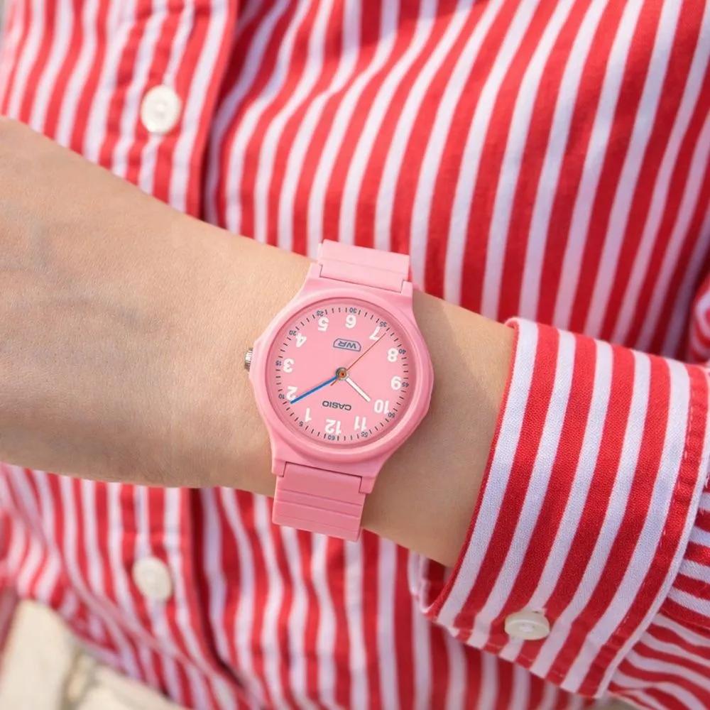Cio LQ-24B-4B Analog Pop CSAT Student Unisex Urethane Watch Low Noise Z-Cosmo