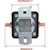 Starter Solenoid Relay SFD6025 12V 3-Terminal Replacement for Fo-r 2N 8N 9N Tractor 8N-11450 SW218 SW355 10-FO218-12V 7-1023-12V 240-14008