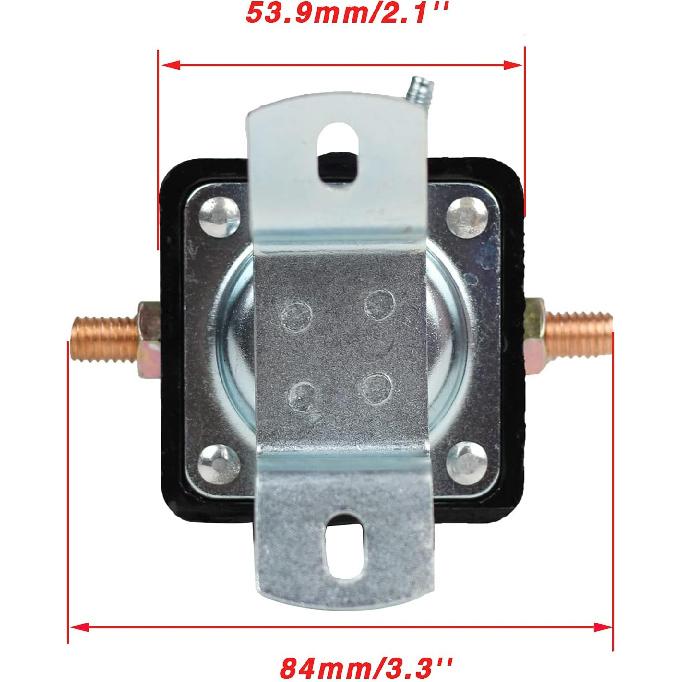 Starter Solenoid Relay SFD6025 12V 3-Terminal Replacement for Fo-r 2N 8N 9N Tractor 8N-11450 SW218 SW355 10-FO218-12V 7-1023-12V 240-14008