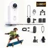 WIFI Magnetic Back Clip Sports Camera H88: Portable Pet Vlog Recorder