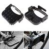 2Pcs Bike Rear Pedals Folding Bike Pegs Footrest Steel Foot Peg Kids Bike