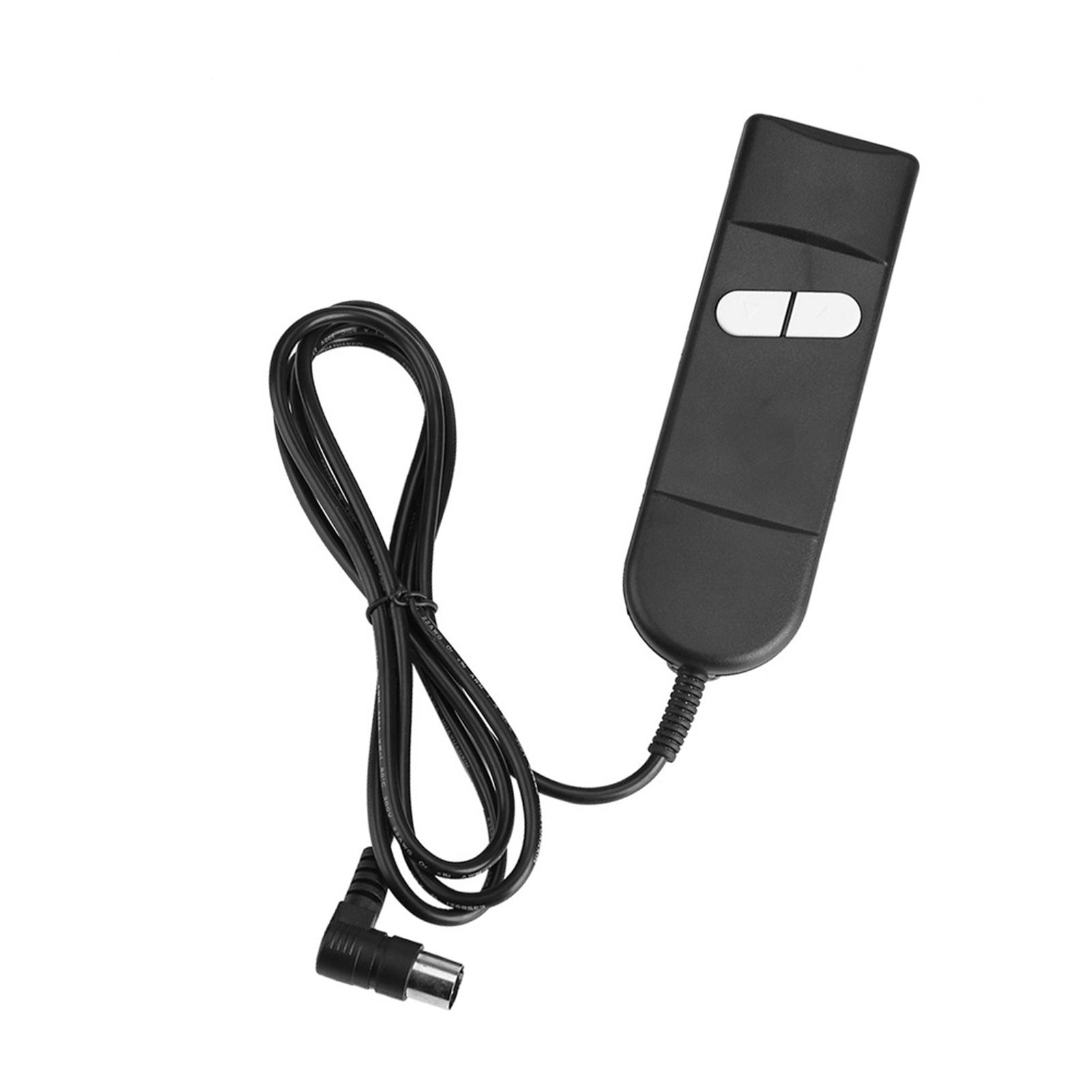 

Multiple Uses 2 Button 5 Pins Connector Hand Control for Lift Chairs Electric Recliner белый