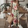 European and American Fashion V-Neck Women's Dress