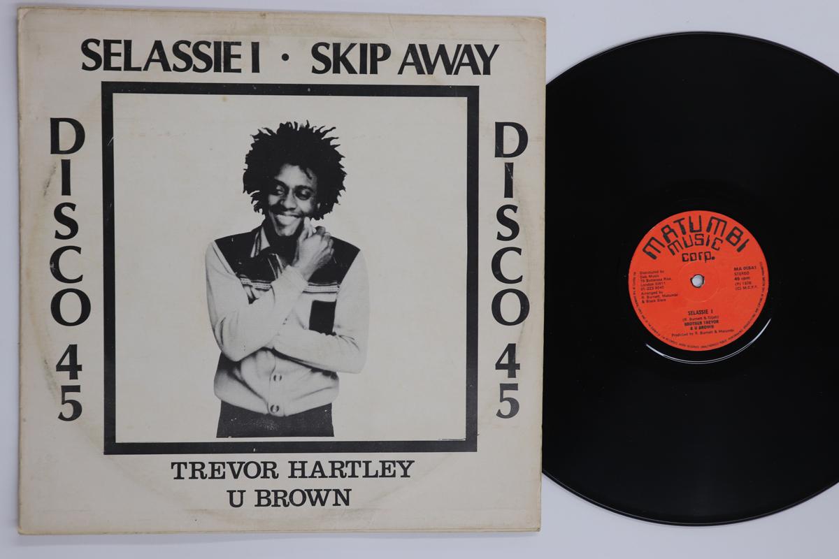 

12inch Record BROTHER TREVOR U BROWN Selassie I Skip Away MA005 MATUMBI MUSIC C 1978 UK Reggae Ska Dub Used
