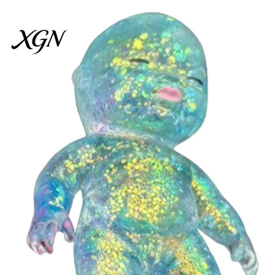 Anxiety Relief Ball 1/2/3/4/5Pcs Glitter Babies Stress Toy Soft Stretchy Relieving Clear Sensory Baby Squeeze Hand Relaxation Sugar Fidget Kids
