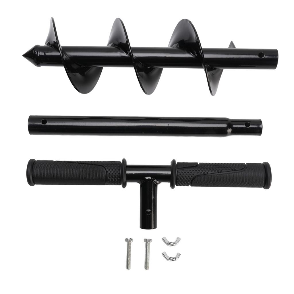 Hand Operated Auger Drill Bit T Shaped Cold Rolled Steel Garden Auger Drill Bit Manual Hole Auger