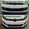 Front Bumper Lip Spoiler Splitter Diffuser For VW Golf 6 MK6 GTI GTD R R20 2008-2013 Canard Spoiler Body Kits Tuning ABS Black